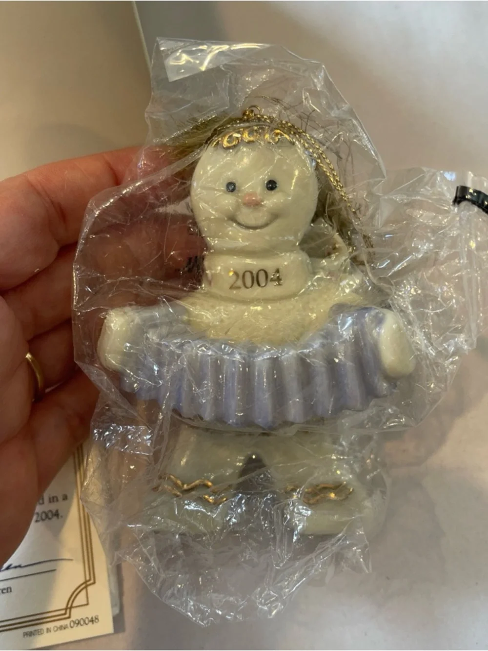 Lenox Gingerbread Ornament MERRY MUSICIAN 2004 New in Box with COA